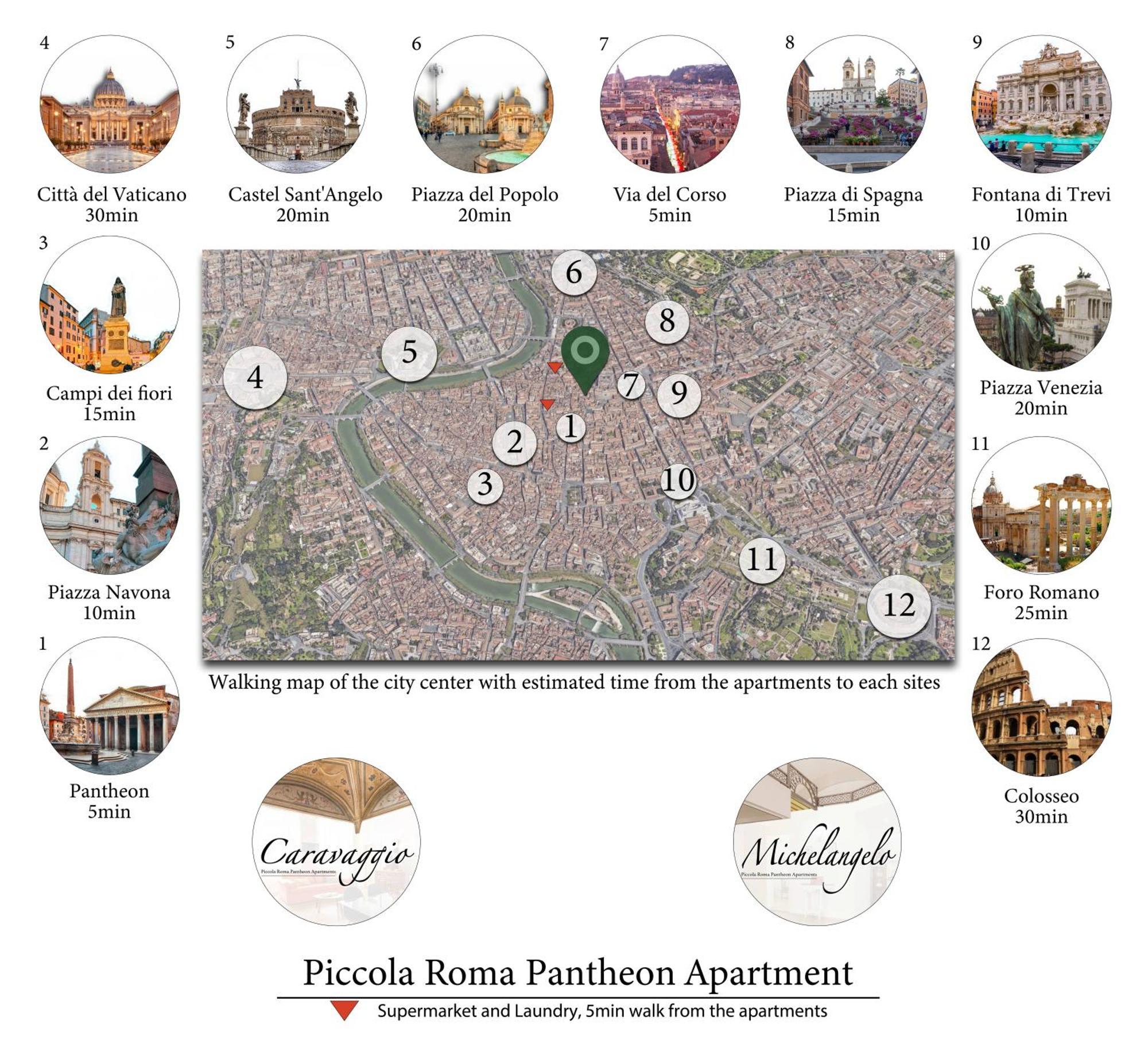Pantheon Apartments - Piccola Roma Esterno foto